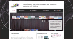 Desktop Screenshot of neonspectra.ch